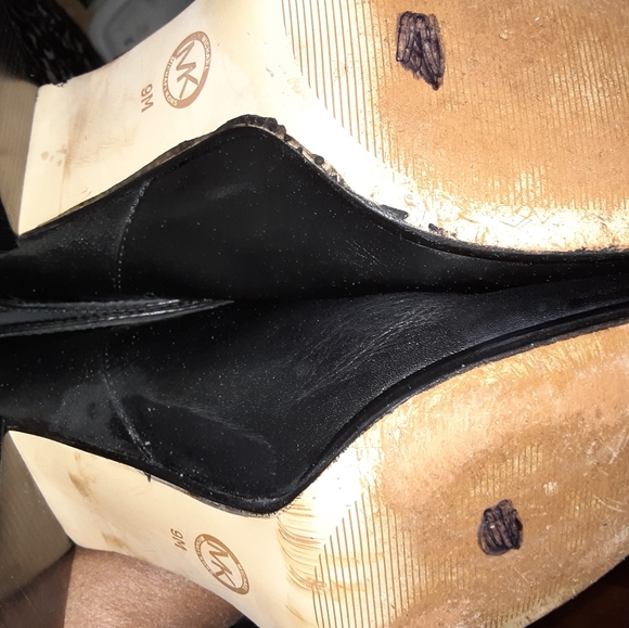 LADIES CALF HIGH BOOTS MY MICHEAL KORS - Picture 3 of 4